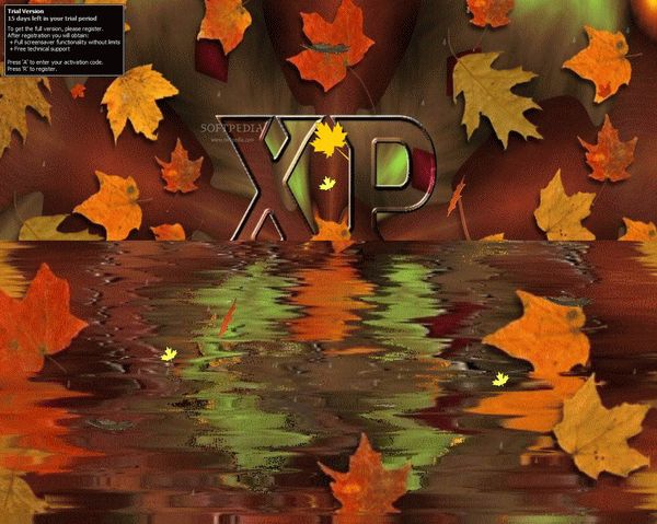 Autumn XP Falls Screensaver