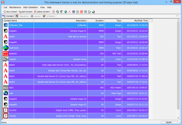 AV Manager Display System (Single Version)