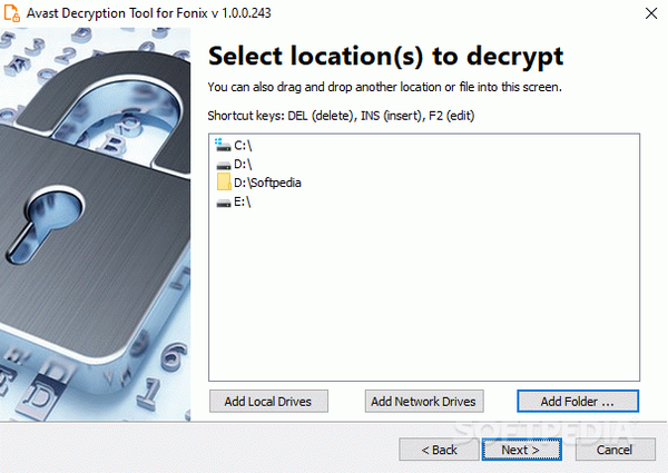 Avast Decryption Tool for Fonix