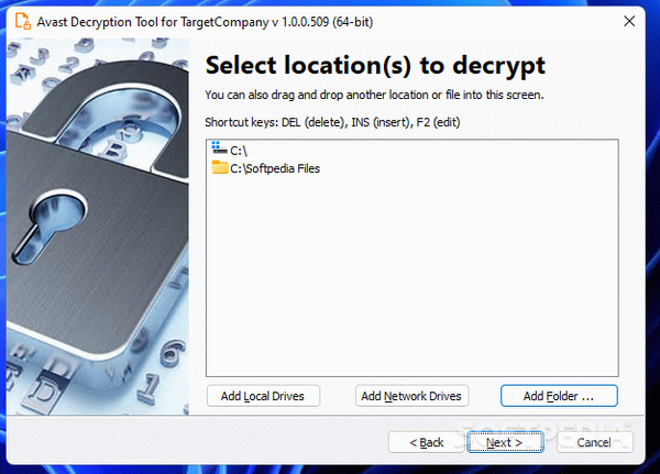 Avast Decryption Tool for TargetCompany