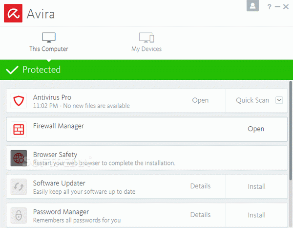 Avira Internet Security Suite