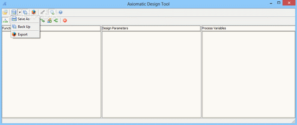 Axiomatic Design Tool