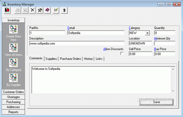 Axis Inventory Manager