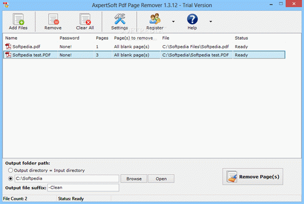 AxpertSoft Pdf Page Remover