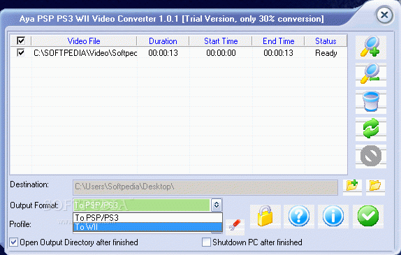 Aya PSP PS3 WII Video Converter