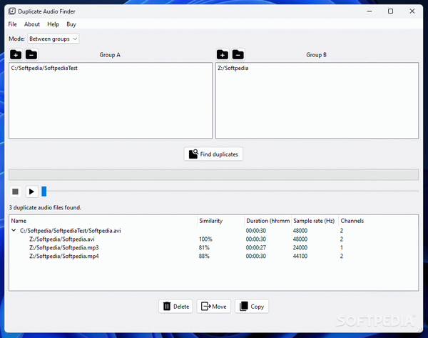 Duplicate Audio Finder