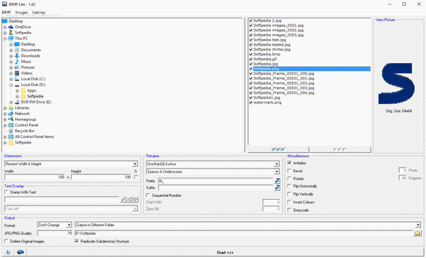 BIMP Batch Image Processor