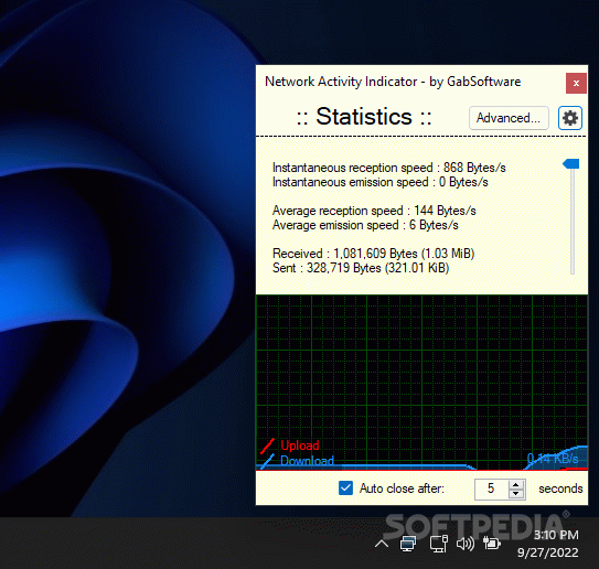 Network Activity Indicator