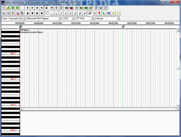 BRELS MIDI Editor