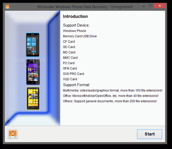 BYclouder Windows Phone Data Recovery