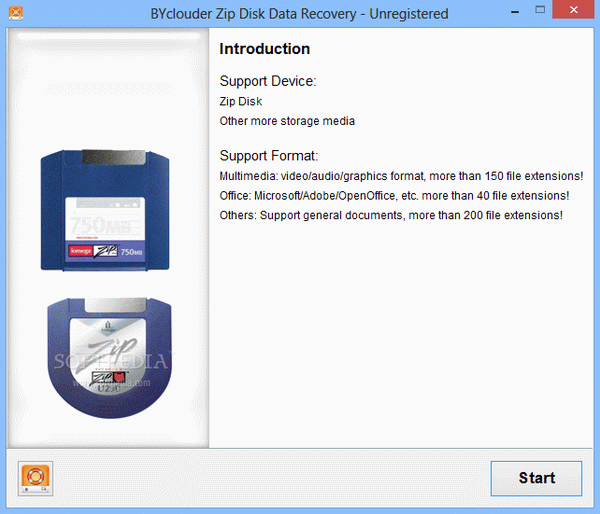 BYclouder Zip Disk Data Recovery
