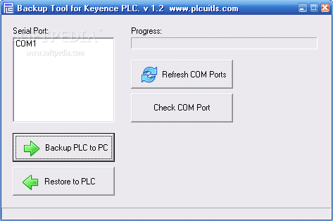 Backup Tool for Keyence PLC