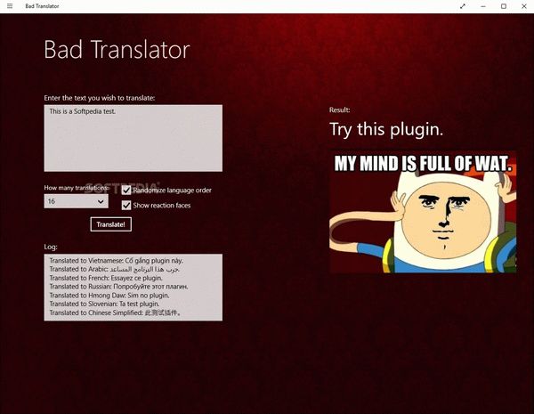 Bad Translator for Windows 10/8.1