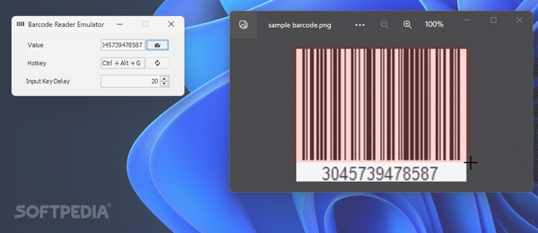 Barcode Reader Emulator