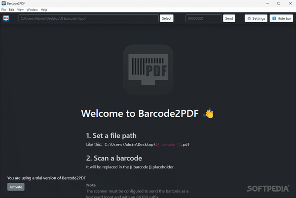 Barcode2PDF