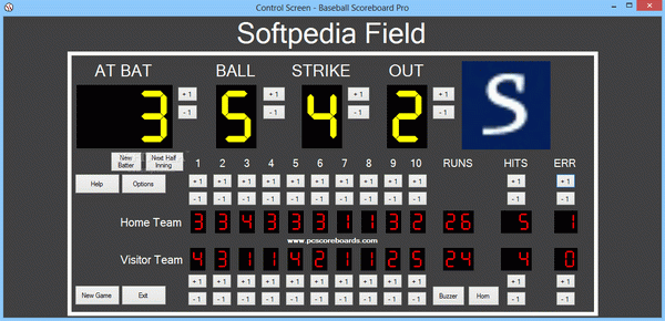 Baseball Scoreboard Pro