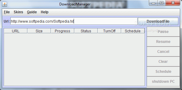 Basic Download Manager