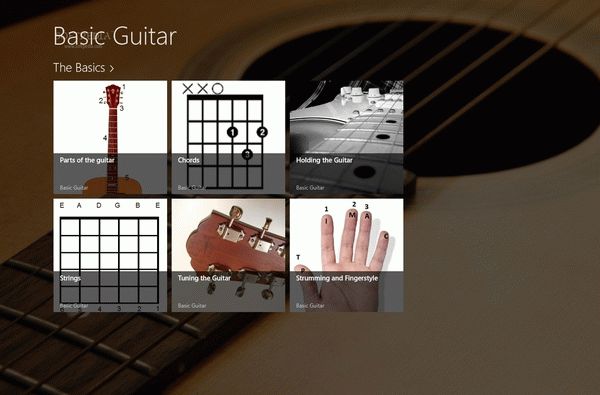 Basic Guitar for Windows 8