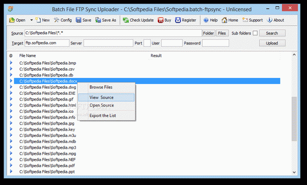 Batch File FTP Sync Uploader