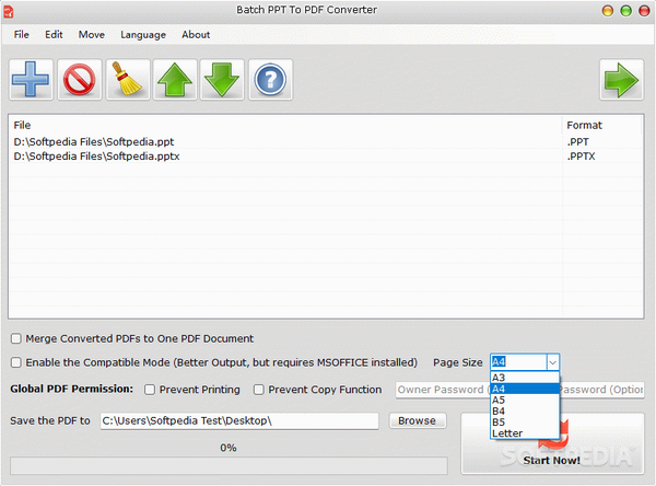 Batch PPT to PDF Converter