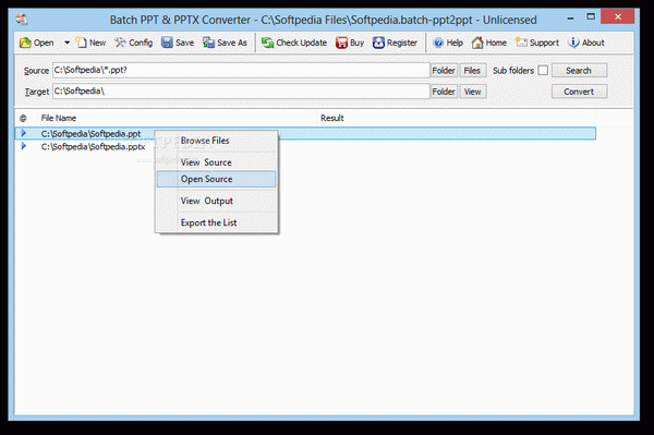 Batch PPT and PPTX Converter