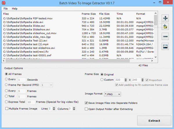 Batch Video To Image Extractor