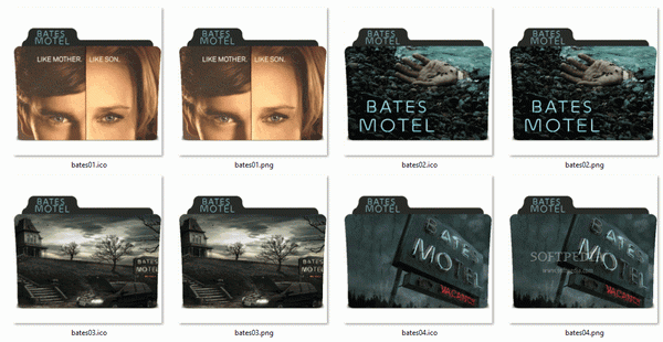 Bates Motel Icons