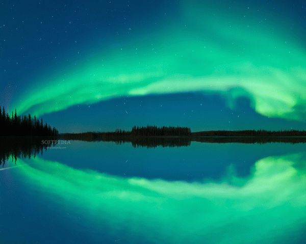 Beautiful Aurora Boreal Screensaver