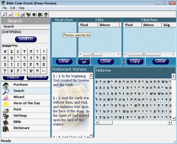 Bible Code Oracle