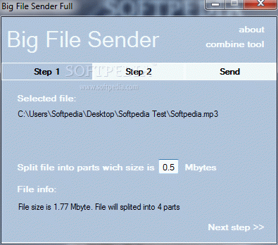 BigFileSender