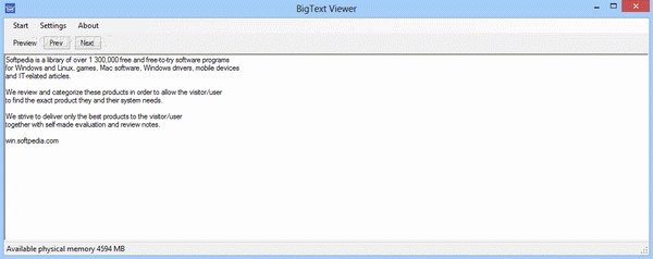 BigText Viewer