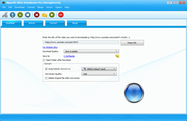 Bigasoft Video Downloader Pro