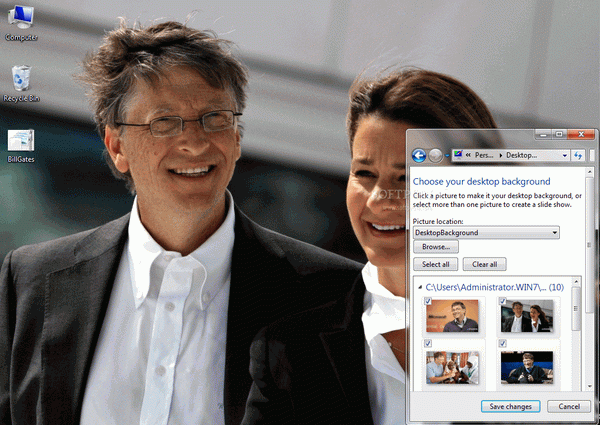 Bill Gates Windows 7 Theme