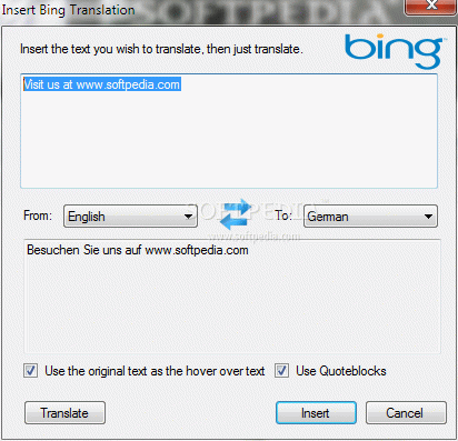 Bing Translator