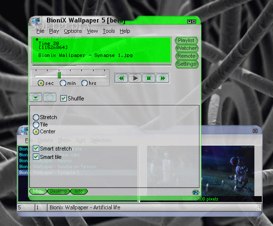 BioniX Screensaver