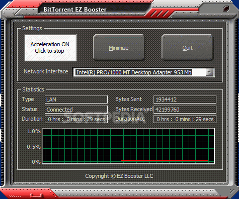 BitTorrent EZ Booster