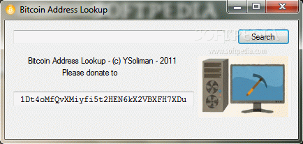 Bitcoin Address Lookup