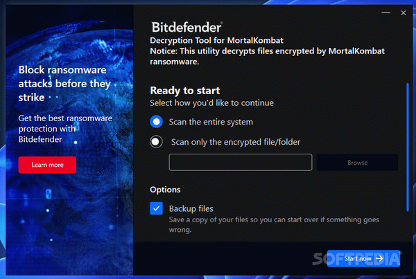 Bitdefender Decryption Tool for MortalKombat