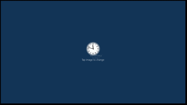 Bitmap Live Tile Clock for Windows 8