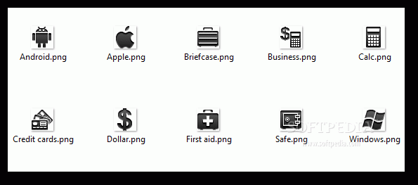 Black Menu Icons