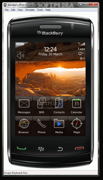 BlackBerry 9550 Simulator