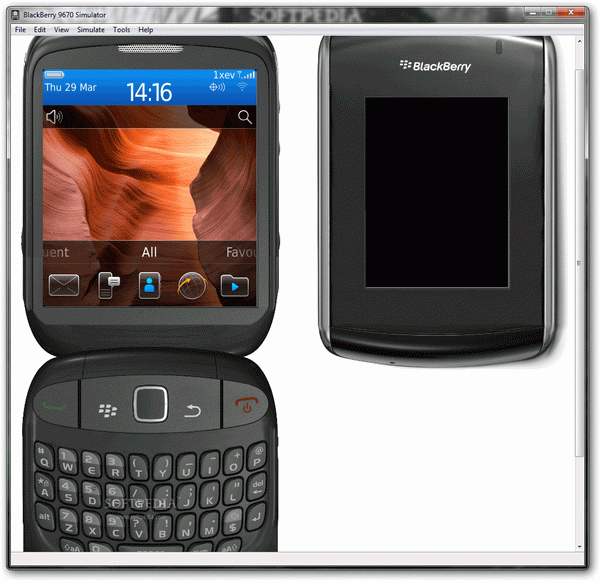 BlackBerry 9670 Simulator