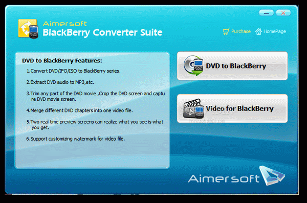 BlackBerry Converter Suite