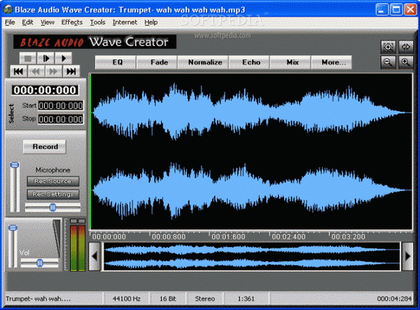 Blaze Audio Wave Creator