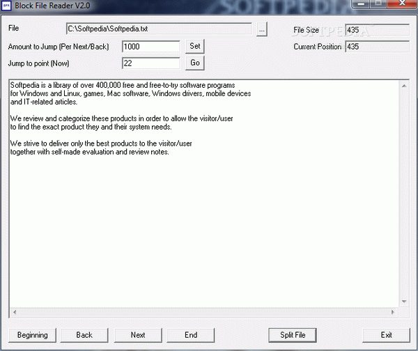 Block File Reader