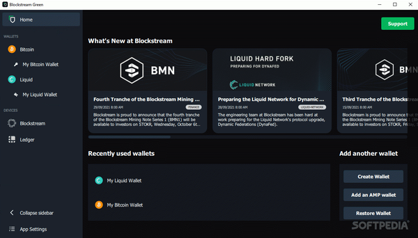 Blockstream Green