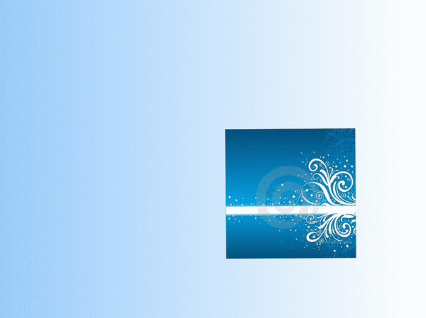 Blue Background Screensaver