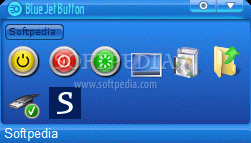 Blue Jet Button