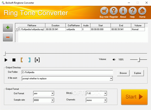 Boilsoft Ringtone Converter