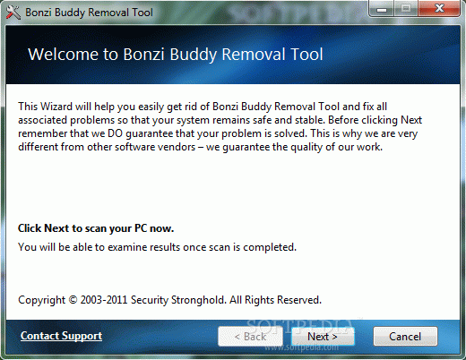 Bonzi Buddy Removal Tool